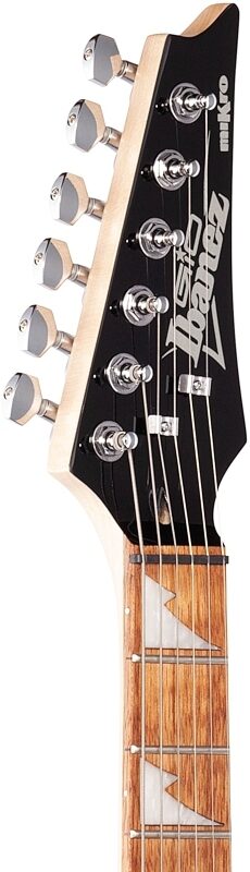 open zoom image for Ibanez GRGM21 GIO Mikro Electric Guitar, Black Night, Headstock Left Front