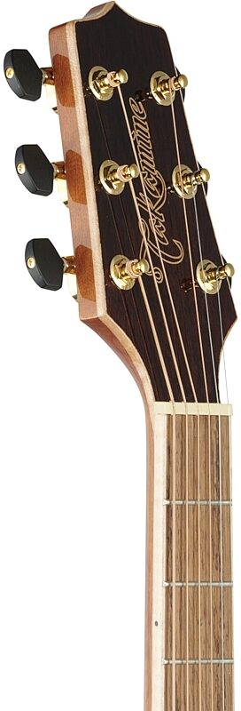 open zoom image for Takamine GN93CE Acoustic-Electric Guitar, Natural, Headstock Left Front