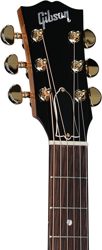 open zoom image for Gibson J-45 Standard Rosewood Acoustic-Electric Guitar (with Case), Rosewood Burst, Headstock Left Front