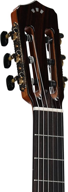open zoom image for Cordoba Stage Thinbody Classical Acoustic-Electric Guitar, Amber, Headstock Left Front