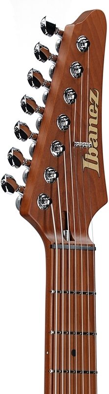 open zoom image for Ibanez AZ24047 Prestige 7-String Electric Guitar (with Case), Black, Headstock Left Front