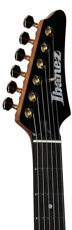 open zoom image for Ibanez AZ47P2K Premium Electric Guitar (with Gig Bag), Dragon Eye Burst, Headstock Left Front