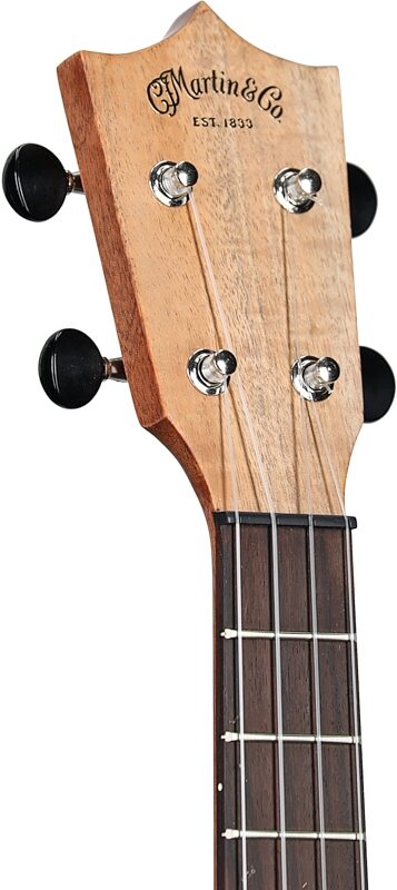 open zoom image for Martin TKE Acoustic-Electric Tenor Ukulele (with Gig Bag), New, Headstock Left Front