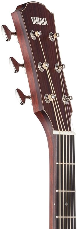 open zoom image for Yamaha A5R Dreadnought Acoustic-Electric Guitar (with Case), Vintage Natural, Headstock Left Front