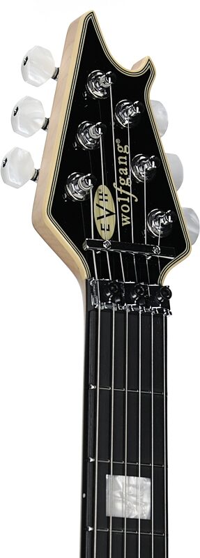 open zoom image for EVH MIJ Series Signature Wolfgang Electric Guitar (with Case), Ivory, Headstock Left Front
