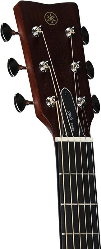 open zoom image for Yamaha FS5 Concert Acoustic Guitar (with Case), Gloss Natural, Headstock Left Front