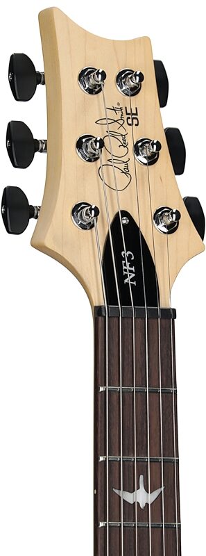 open zoom image for PRS Paul Reed Smith SE NF3 Electric Guitar, Rosewood Fretboard (with Gig Bag), Ice Blue Metallic, Headstock Left Front