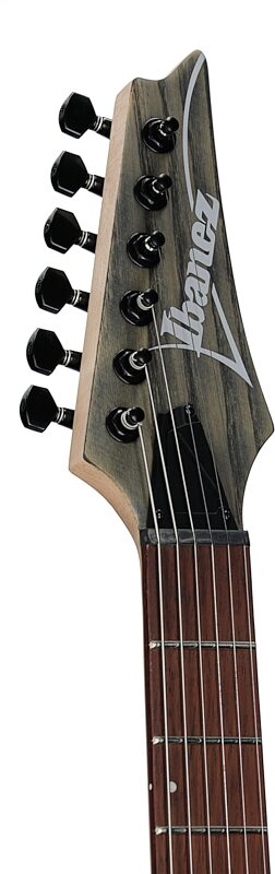 open zoom image for Ibanez RGA42AH Electric Guitar, Black Stained, Headstock Left Front