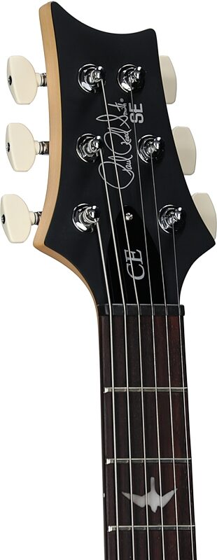 open zoom image for PRS Paul Reed Smith SE CE 24 Electric Guitar (with Gig Bag), Slate Blue, Headstock Left Front