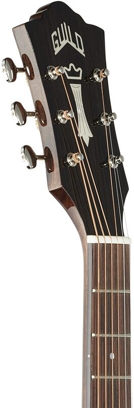 open zoom image for Guild Westerly F-150CE Jumbo Acoustic-Electric Guitar (with Gig Bag), Open Box (Very Good), Headstock Left Front