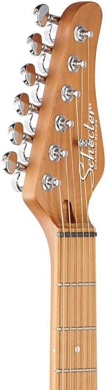open zoom image for Schecter PT Van Nuys Electric Guitar, Gloss Natural, Headstock Left Front