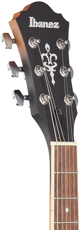 open zoom image for Ibanez AF55 Artcore Hollowbody Electric Guitar, Tobacco Flat, Headstock Left Front