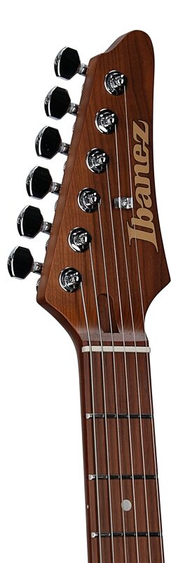 open zoom image for Ibanez AZ24S2 Electric Guitar, Black, Headstock Left Front