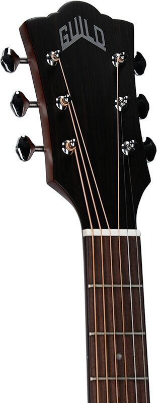 open zoom image for Guild OM-320 Orchestra Acoustic Guitar, Natural, Headstock Left Front