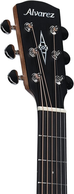 open zoom image for Alvarez AD30CE Dreadnought Acoustic-Electric Guitar, New, Headstock Left Front