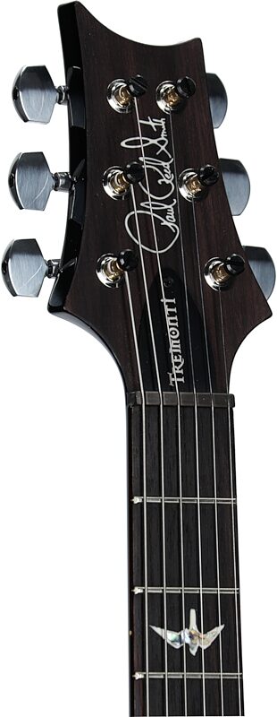open zoom image for PRS Paul Reed Smith Tremonti 10-Top Electric Guitar (with Case), Charcoal Wraparound Smokeburst, Headstock Left Front