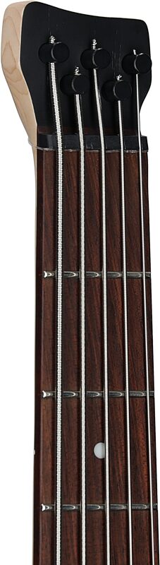 open zoom image for Ibanez EHB605 Electric Bass, 5-String, Purist Blue Matte, Headstock Left Front