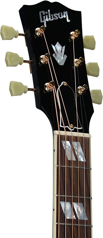 open zoom image for Gibson Miranda Lambert Bluebird Acoustic-Electric Guitar (with Case), Bluebird, Headstock Left Front