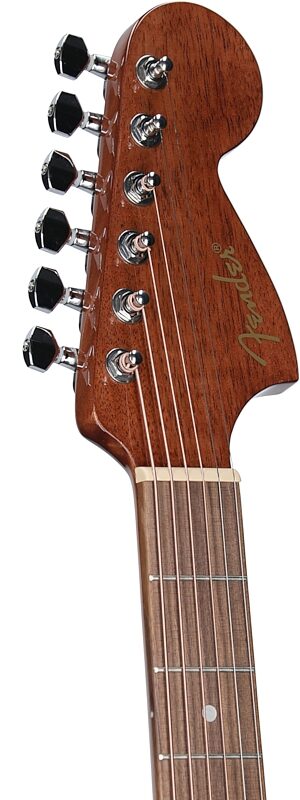 open zoom image for Fender California Standard Monterey E Orchestra Acoustic-Electric Guitar, Natural, Headstock Left Front