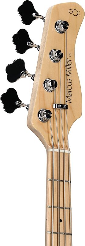 open zoom image for Sire Marcus Miller U5 Electric Bass Guitar, 4-String, Tobacco Sunburst, Headstock Left Front