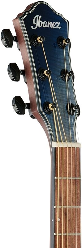 open zoom image for Ibanez AEWC32FM Acoustic-Electric Guitar, Indigo Sunset, Headstock Left Front