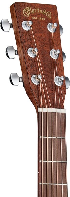 open zoom image for Martin D-X2E Mahogany Acoustic-Electric Guitar (with Soft Case), New, Headstock Left Front