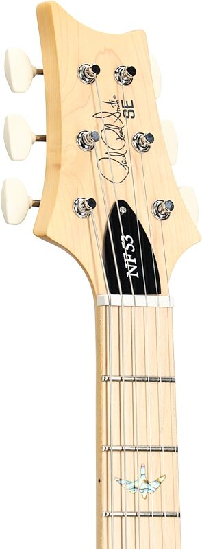 open zoom image for PRS Paul Reed Smith SE NF 53 Electric Guitar (with Gig Bag), Pearl White, Open Box (Very Good), Headstock Left Front