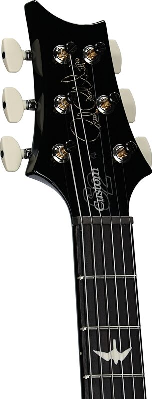 open zoom image for PRS Paul Reed Smith S2 Custom 24-08 Electric Guitar (with Gig Bag), Faded Gray Black Burst, Headstock Left Front