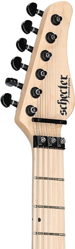 open zoom image for Schecter Sun Valley Super Shredder FR S Electric Guitar, Green Reign, Headstock Left Front