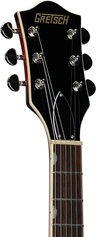 open zoom image for Gretsch G2420 Streamliner Hollowbody Electric Guitar, Claret Burst, Headstock Left Front