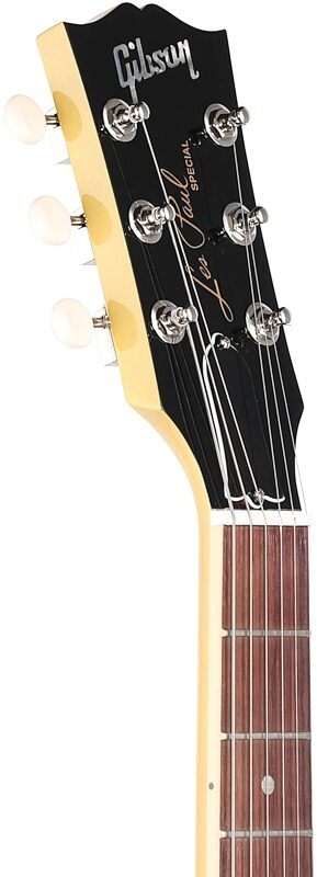 open zoom image for Gibson Les Paul Special Electric Guitar (with Case), TV Yellow, Headstock Left Front