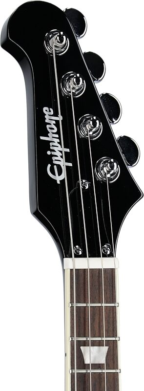open zoom image for Epiphone Mandobird Electric Mandolin (with Gig Bag), Vintage Sunburst, Headstock Left Front