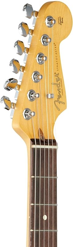 open zoom image for Fender American Pro II HSS Stratocaster Electric Guitar, Rosewood Fingerboard (with Case), 3-Color Sunburst, Headstock Left Front
