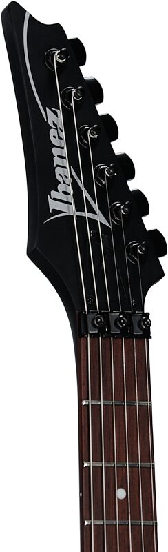 open zoom image for Ibanez RGRT420 Electric Guitar, Weathered Black, Headstock Left Front