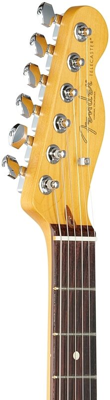 open zoom image for Fender American Pro II Telecaster Electric Guitar, Rosewood Fingerboard (with Case), Olympic White, Headstock Left Front