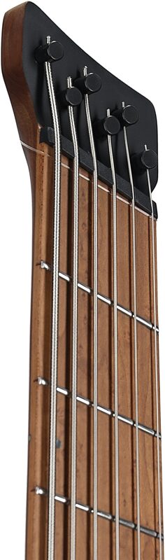 open zoom image for Ibanez EHB1006MS Ergo Electric Bass, 6-String (with Gig Bag), Metallic Gray Matte, Headstock Left Front