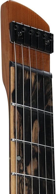 open zoom image for Legator Ghost 6 OD Multi-Scale Guitar, Jupiter Burst, Headstock Left Front
