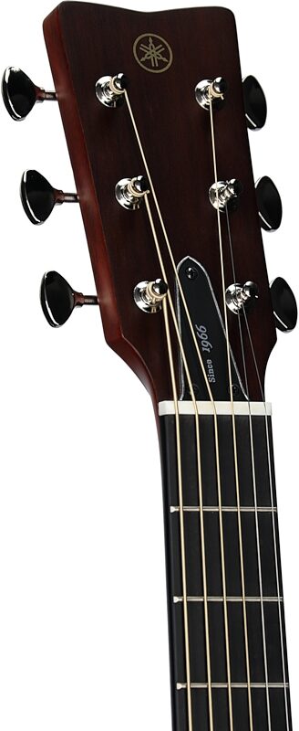 open zoom image for Yamaha FGX5 Dreadnought Acoustic-Electric Guitar, Gloss Natural, Headstock Left Front