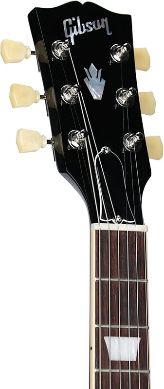 open zoom image for Gibson SG Standard '61 Custom Color Electric Guitar (with Case), Pelham Blueburst, Headstock Left Front