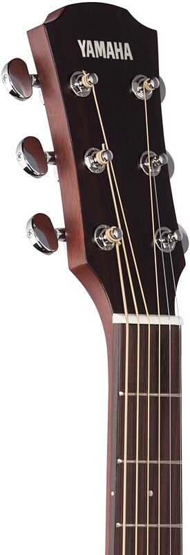 open zoom image for Yamaha A1M Acoustic-Electric Guitar, Tobacco Brown Sunburst, Headstock Left Front