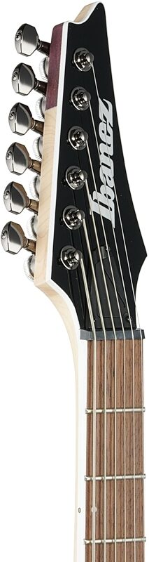open zoom image for Ibanez RGIB21 Baritone Electric Guitar, Black, Headstock Left Front