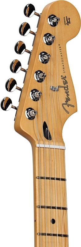 open zoom image for Fender Player II Stratocaster Electric Guitar, with Maple Fingerboard, Aquatone Blue, Open Box (Very Good), Headstock Left Front