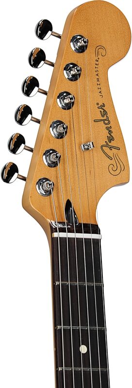 open zoom image for Fender Player II Jazzmaster Electric Guitar, with Rosewood Fingerboard, 3-Color Sunburst, Headstock Left Front