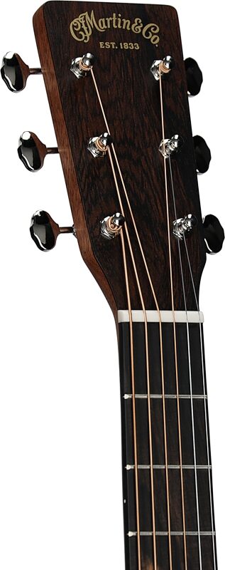 open zoom image for Martin 000-13E Retro Walnut Acoustic-Electric Guitar (with Soft Case), New, Headstock Left Front