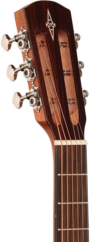 open zoom image for Alvarez AP66E Parlor Acoustic-Electric Guitar, Shadowburst, Headstock Left Front