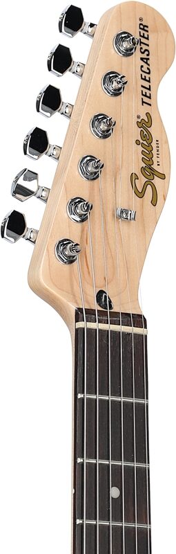 open zoom image for Squier Affinity Telecaster Electric Guitar, Laurel Fingerboard, Olympic White, Headstock Left Front