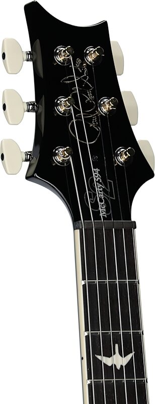 open zoom image for PRS Paul Reed Smith S2 McCarty 594 Singlecut Electric Guitar (with Gig Bag), Faded Gray Black Burst, Headstock Left Front