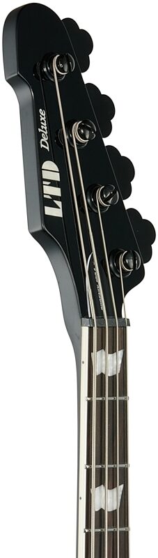 open zoom image for ESP LTD Phoenix 1004 Electric Bass, Black, Headstock Left Front