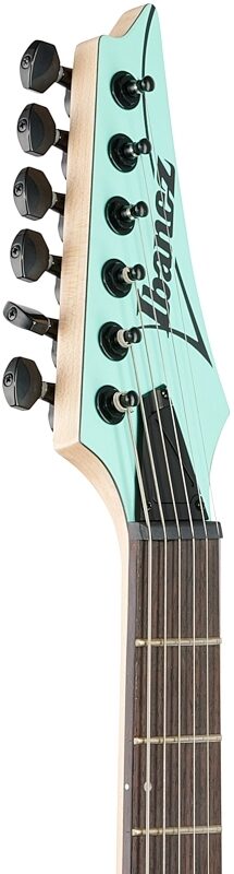 open zoom image for Ibanez S561 Electric Guitar, Sea Foam Green Matte, Headstock Left Front