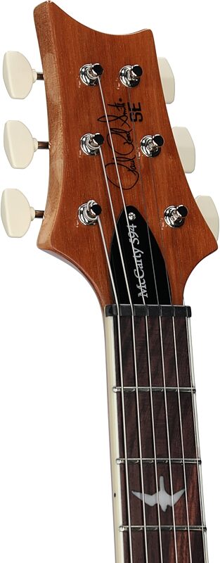 open zoom image for PRS Paul Reed Smith SE McCarty 594 Singlecut v2 Electric Guitar (with Gig Bag), Charcoal, Headstock Left Front